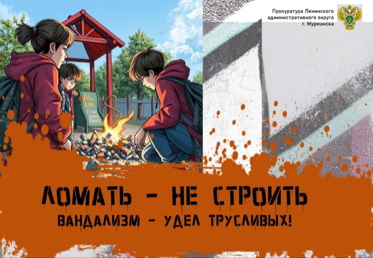 Прокуратура Ленинского административного округа г. Мурманска разъясняет ответственность, наступающую за совершение преступления, предусмотренного ст. 214 УК РФ.